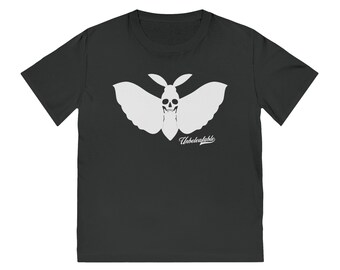 Totenkopf-Motte T-Shirt | Gotisches Insektenmotiv