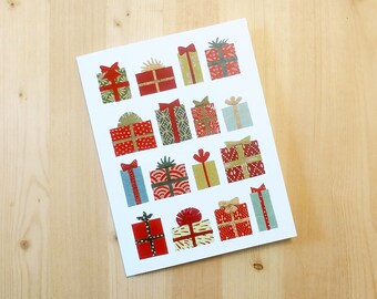 Holiday Gifts - Greeting card - Christmas card