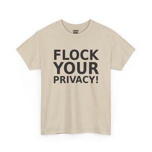 ¡Protege tu privacidad! Camiseta divertida de protesta contra la vigilancia: cámara anti-Flock, lector de matrículas ALPR, privacidad imagen 5