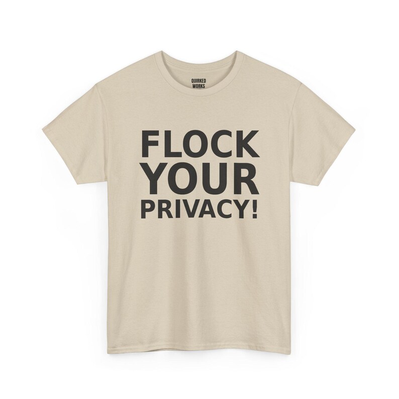 ¡Protege tu privacidad! Camiseta divertida de protesta contra la vigilancia: cámara anti-Flock, lector de matrículas ALPR, privacidad imagen 5