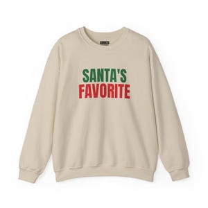 Jultomtens favorittröja, jultröja, julklapp till henne eller honom, julfestoutfit, familjens julmatchning bild 5