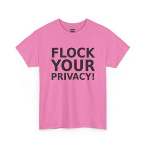 ¡Protege tu privacidad! Camiseta divertida de protesta contra la vigilancia: cámara anti-Flock, lector de matrículas ALPR, privacidad imagen 7