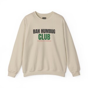 Sweatshirt für Gründungsmitglieder des Bah Humbug Clubs, Weihnachtspullover mit Rundhalsausschnitt, Weihnachtsgeschenk für Sie oder Ihn, Outfit für die Weihnachtsfeier, Partnerlook für die ganze Familie Bild 5