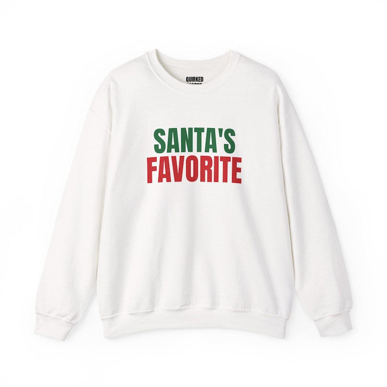 Jultomtens favorittröja, jultröja, julklapp till henne eller honom, julfestoutfit, familjens julmatchning bild 1