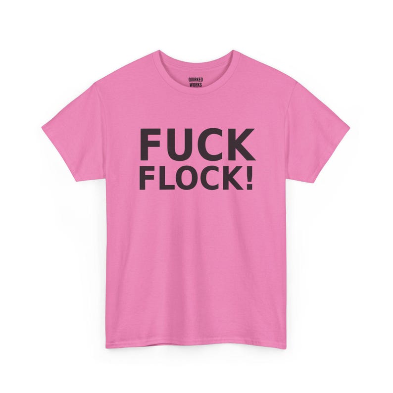 „Fuck Flock!“-Shirt, lustiges Protest-T-Shirt gegen Überwachung: Anti-Überwachungskameras, automatische Kennzeichenerkennung, Datenschutz Bild 8