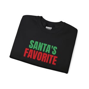 Jultomtens favorittröja, jultröja, julklapp till henne eller honom, julfestoutfit, familjens julmatchning bild 4