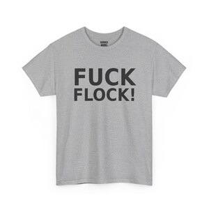 „Fuck Flock!“-Shirt, lustiges Protest-T-Shirt gegen Überwachung: Anti-Überwachungskameras, automatische Kennzeichenerkennung, Datenschutz Bild 7