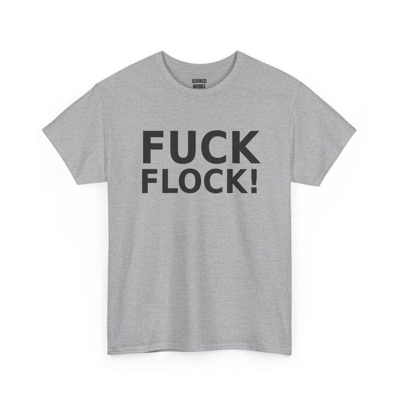 „Fuck Flock!“-Shirt, lustiges Protest-T-Shirt gegen Überwachung: Anti-Überwachungskameras, automatische Kennzeichenerkennung, Datenschutz Bild 7