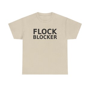 Flock Blocker-tröja, rolig anti-övervakningsprotest-tröja: Anti-flockkamera, ALPR-registreringsskyltsläsare, integritet