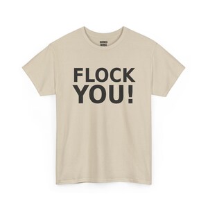 FLOCK YOU! Shirt, Funny Anti Surveillance Protest Tee: Anti Flock Camera, ALPR License Plate Reader, Privacy image 5