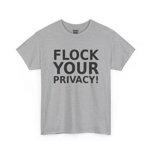 ¡Protege tu privacidad! Camiseta divertida de protesta contra la vigilancia: cámara anti-Flock, lector de matrículas ALPR, privacidad imagen 6