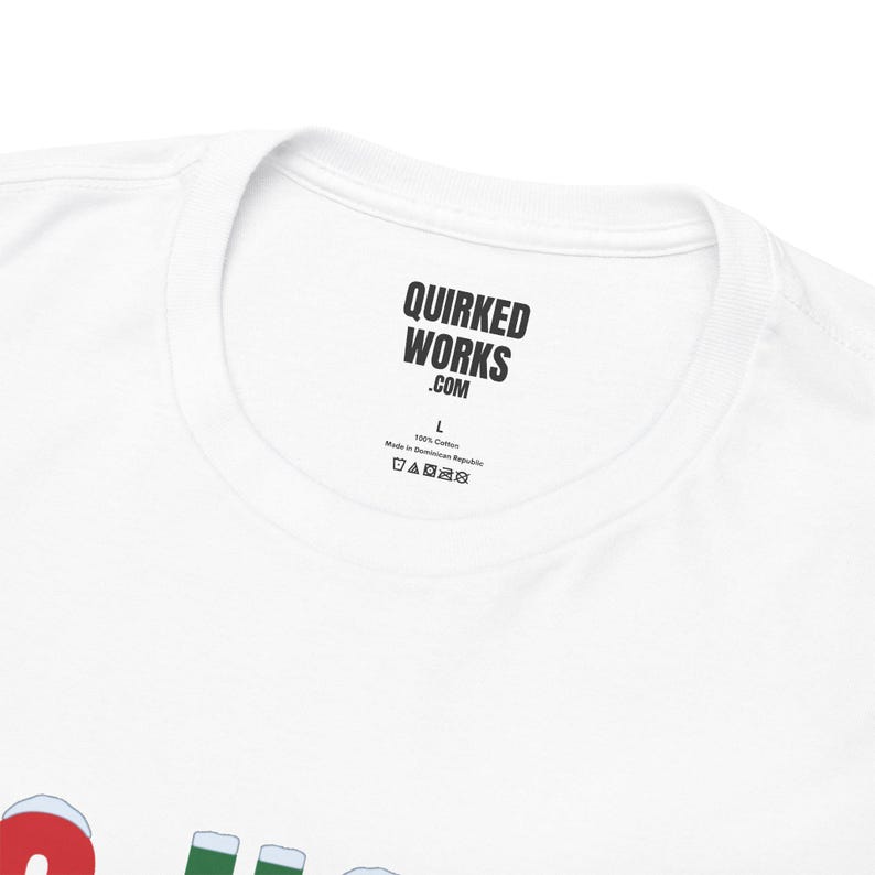 Ho Ho Ho Shirt, lustiges Weihnachts-T-Shirt, Weihnachtsgeschenk für Sie oder Ihn, Outfit für die Weihnachtsfeier, Partnerlook für die ganze Familie Bild 3