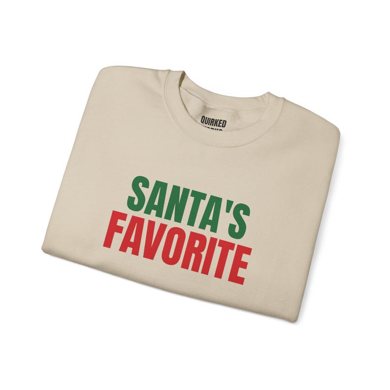 Jultomtens favorittröja, jultröja, julklapp till henne eller honom, julfestoutfit, familjens julmatchning bild 6