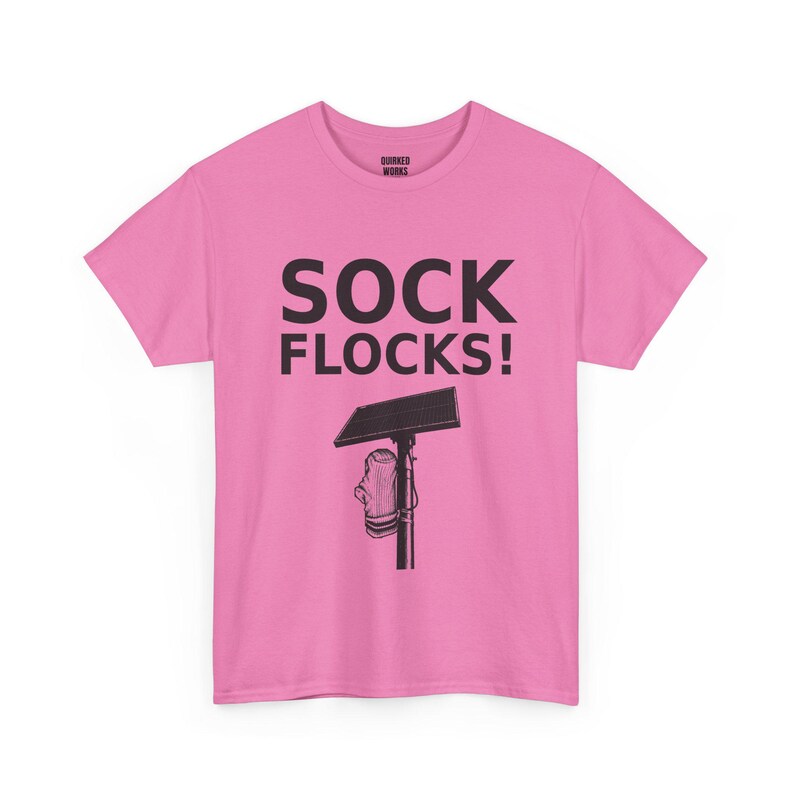 Sock Flocks! Camera Graphic Shirt, Funny Anti Surveillance Protest Tee: Anti Flock Camera, ALPR License Plate Reader, Privacy image 7