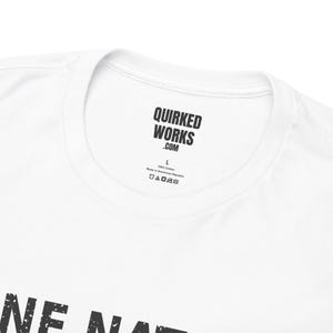 „Eine Nation unter Überwachung“-Shirt, Vintage-T-Shirt mit USA-Karte: Protest-Shirt gegen Überwachung, gegen Überwachungskameras, gegen automatische Kennzeichenerkennung und Datenschutz Bild 2