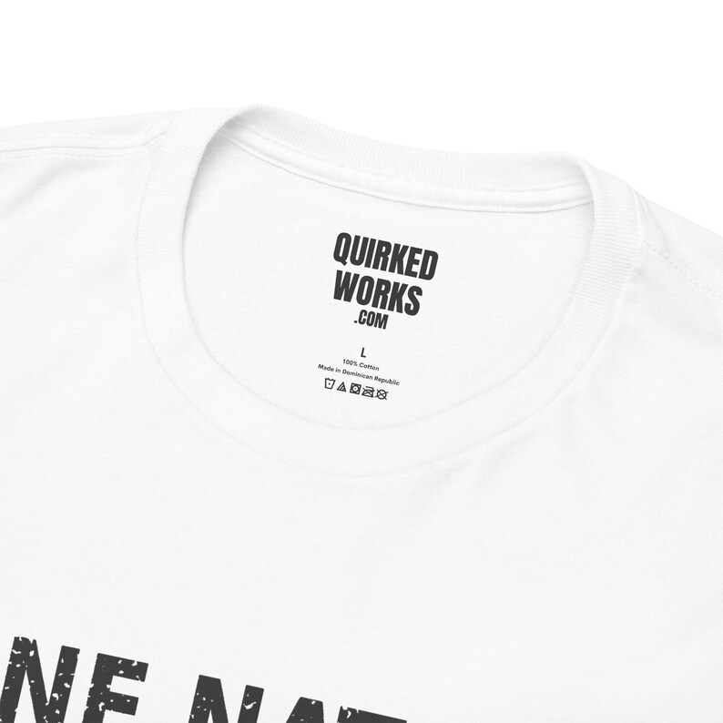 „Eine Nation unter Überwachung“-Shirt, Vintage-T-Shirt mit USA-Karte: Protest-Shirt gegen Überwachung, gegen Überwachungskameras, gegen automatische Kennzeichenerkennung und Datenschutz Bild 2