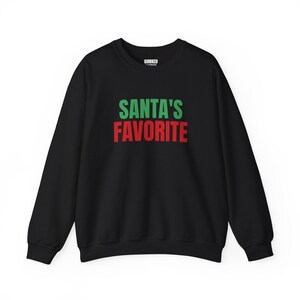 Jultomtens favorittröja, jultröja, julklapp till henne eller honom, julfestoutfit, familjens julmatchning bild 3