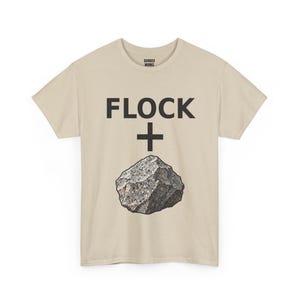 Flock + Rock Grafik-Shirt, lustiges Protest-T-Shirt gegen Überwachung: Anti-Flock-Kameras, ALPR-Kennzeichenleser, Datenschutz Bild 5