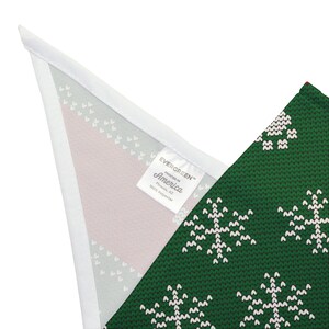 Naughty Ugly Sweater Dog Bandana, Funny Christmas Pet Bandana, Tie On Dog Scarf image 5