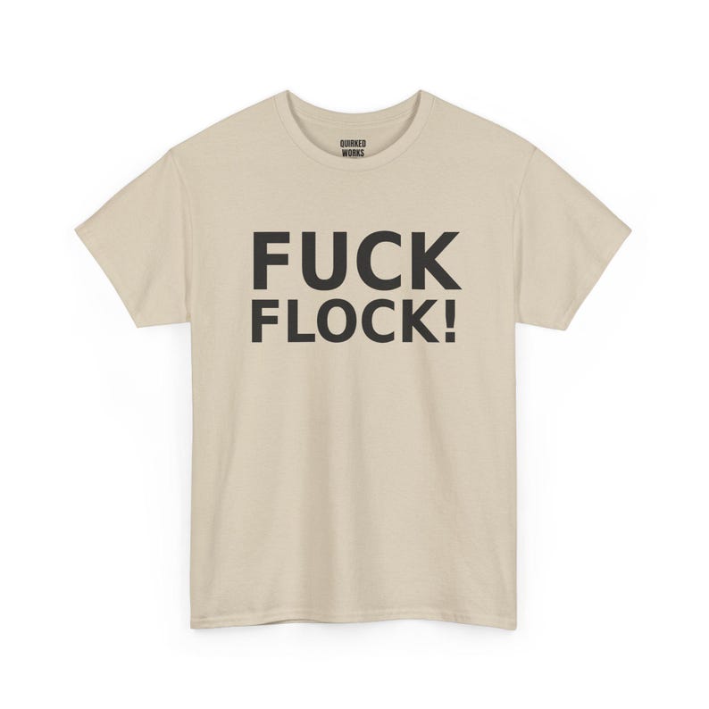 „Fuck Flock!“-Shirt, lustiges Protest-T-Shirt gegen Überwachung: Anti-Überwachungskameras, automatische Kennzeichenerkennung, Datenschutz Bild 6