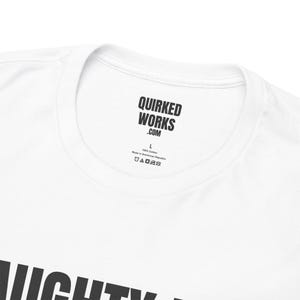 Naughty List Alumni Shirt, Funny Christmas Tee, Holiday Gift for Her or Him, Xmas Party Outfit, Family Christmas Matching image 3
