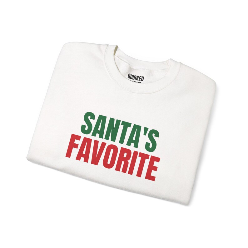 Jultomtens favorittröja, jultröja, julklapp till henne eller honom, julfestoutfit, familjens julmatchning bild 2