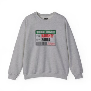 Till Stygg Från Jultomten Special Delivery Sweatshirt, Julklapp, Julklapp till Honom eller Henne, Julfestoutfit bild 7
