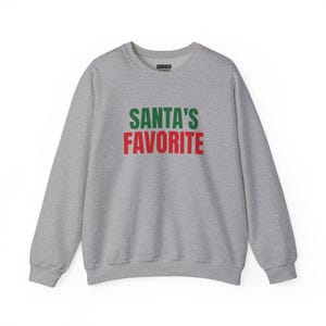 Jultomtens favorittröja, jultröja, julklapp till henne eller honom, julfestoutfit, familjens julmatchning bild 7