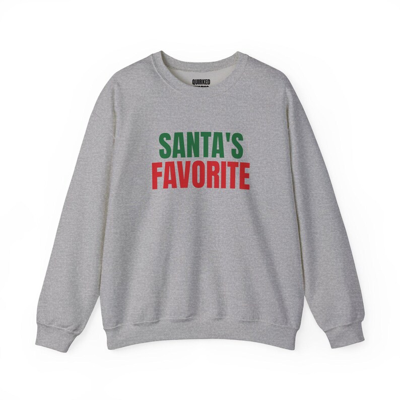 Jultomtens favorittröja, jultröja, julklapp till henne eller honom, julfestoutfit, familjens julmatchning bild 7