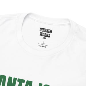 De Kerstman is niet de enige die kijkt, grappig kerstshirt, kerstcadeau voor hem of haar, outfit voor een kerstfeest, bijpassende kerstoutfit voor het hele gezin afbeelding 3