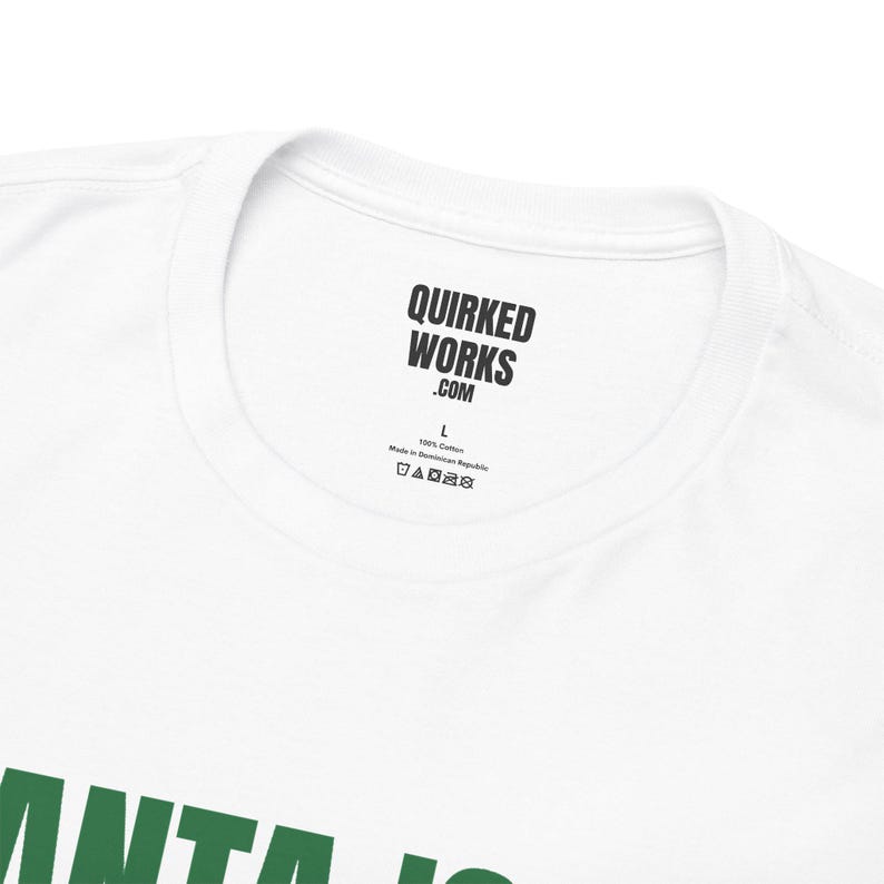 De Kerstman is niet de enige die kijkt, grappig kerstshirt, kerstcadeau voor hem of haar, outfit voor een kerstfeest, bijpassende kerstoutfit voor het hele gezin afbeelding 3