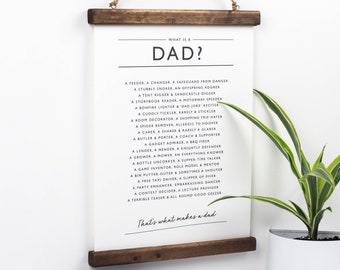 Dad Print - PDF Print - Dad Poem - Fathers Day Gift - Fathers Day Poem