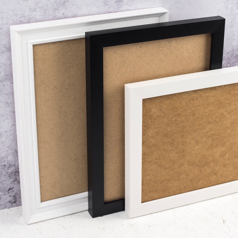 Download A4 Frame Wooden Frame A4 Frame A4 Picture Frame Black | Etsy