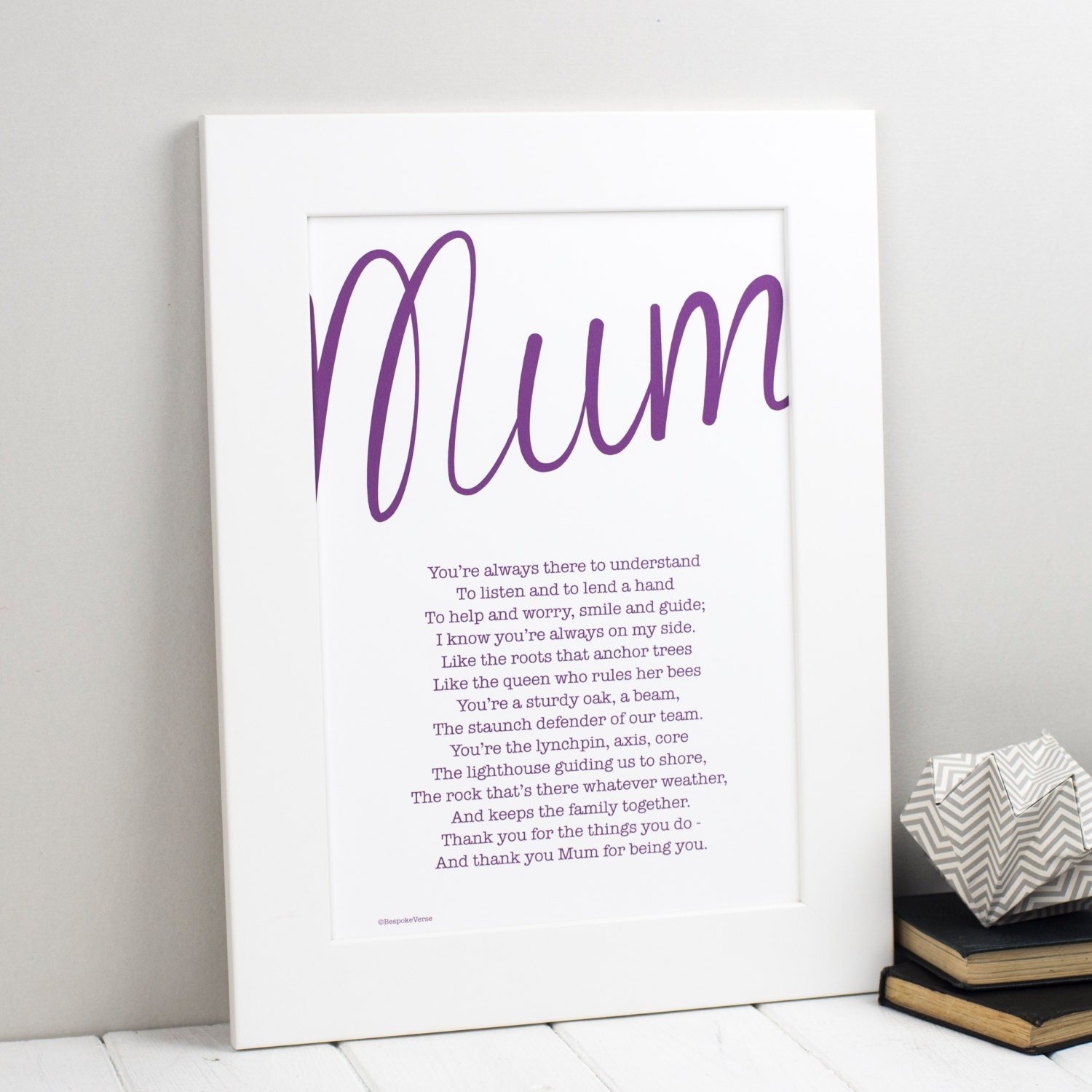 Mama Gedicht Gedicht Kunstdruck personalisierte Druck für Etsy