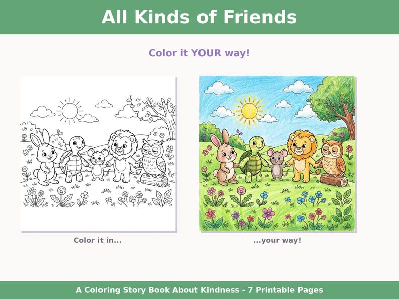 All Kinds of Friends - Etsy