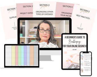 Small Business Bookkeeping E-Book: Beginner's Guide (PDF)