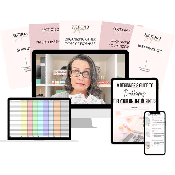 Small Business Bookkeeping E-Book: Beginner's Guide (PDF)