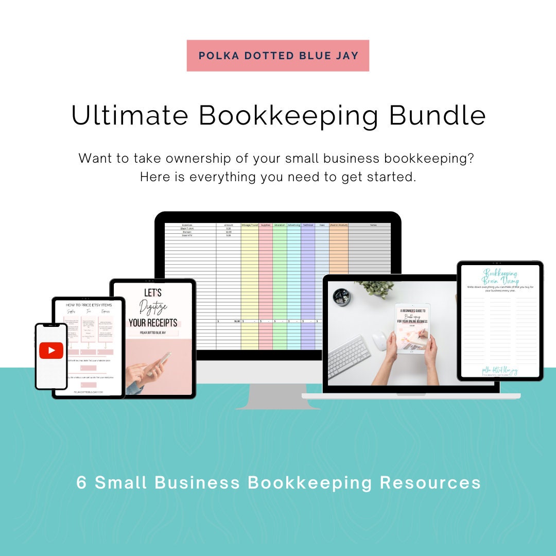Bookkeeping Resources for Small Business Bookkeeping Ebooks and
