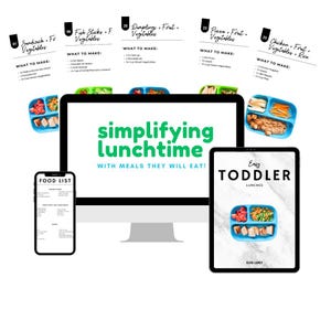 30 Toddler Lunch Ideas EBook: Quick & Creative Meals (PDF)