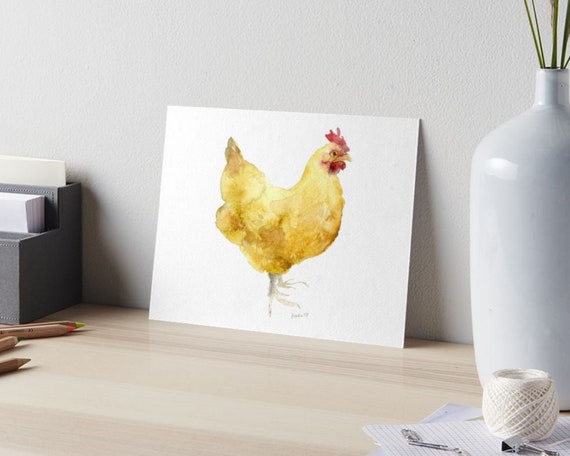 Wrights Poultry Prints Buff Orpingtons