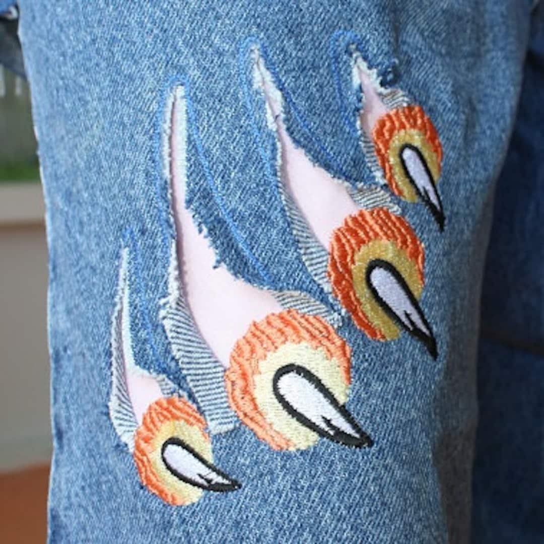 虎ネイバーフッド　NHRJ .SCRATCH / 虎ネイバーフッド NHRJ .SCRATCH / Tiger Claw Scratch SVG Cut