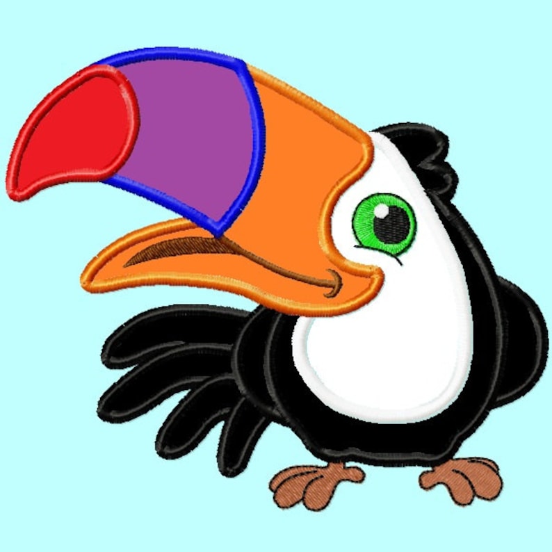 Tucan Bird Embroidery Tucan Bird Embroidery