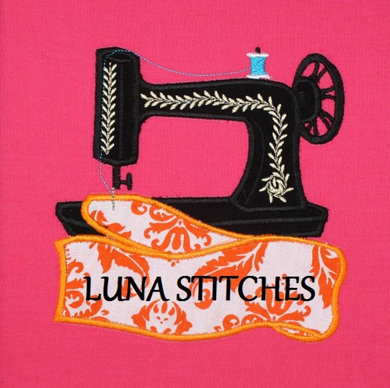 Sewing Machine APPLIQUE Embroidery Designs 3 Sizes for Hoops Etsy