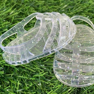 Clear jelly shoes for toddlers sale