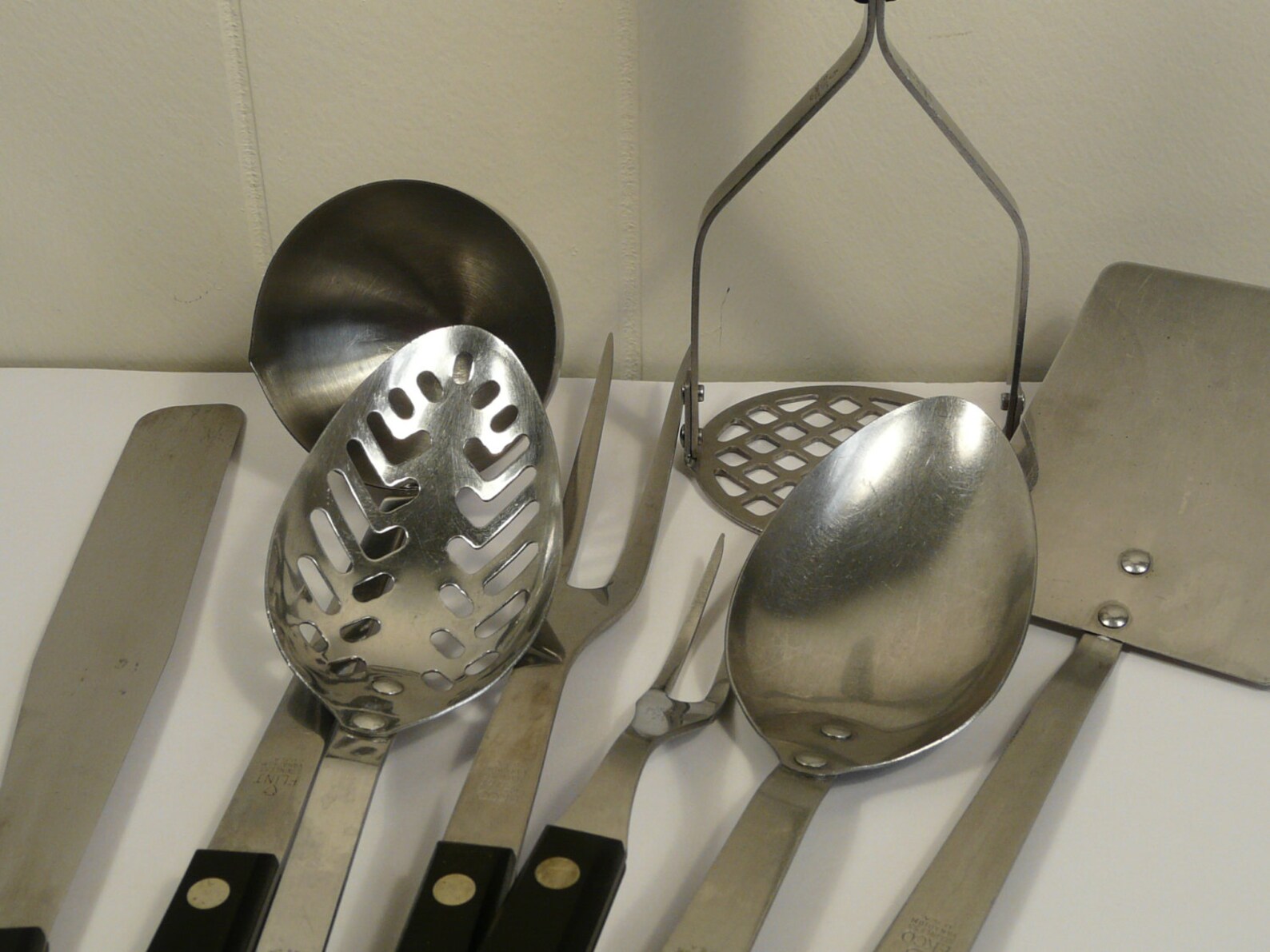 Flint EKCO vintage kitchen utensils set of eight Etsy