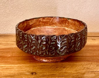 Hand built Footed Bowl