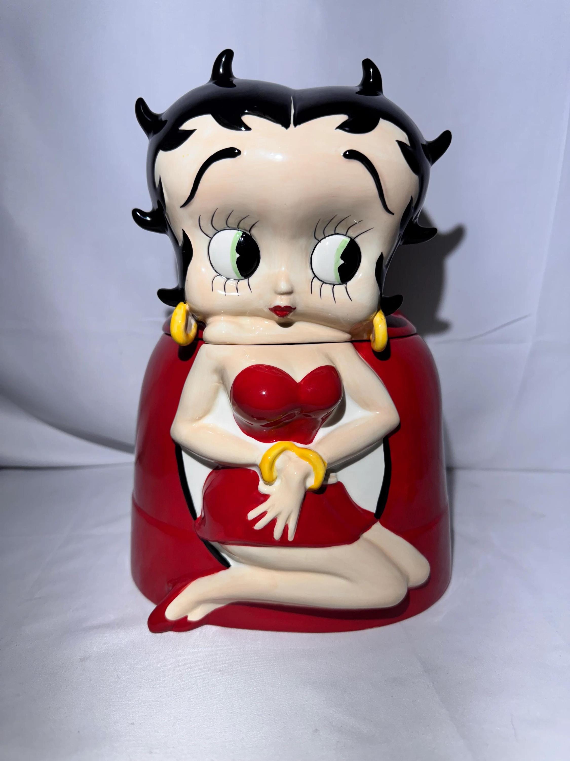 Vintage Betty Boop Cookie Jar - Etsy