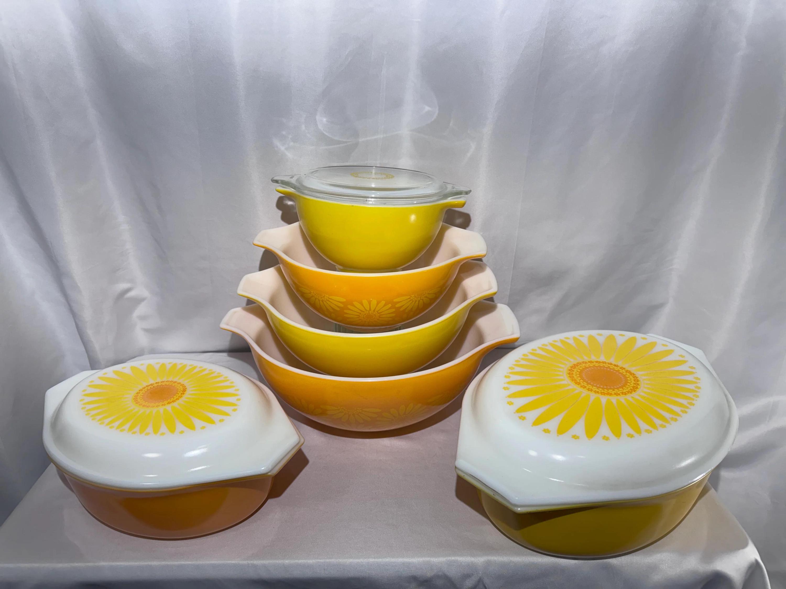 Pyrex Daisy Sunflower - Etsy