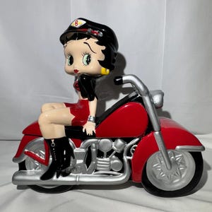 Vintage Betty Boop Cookie Jar - Etsy