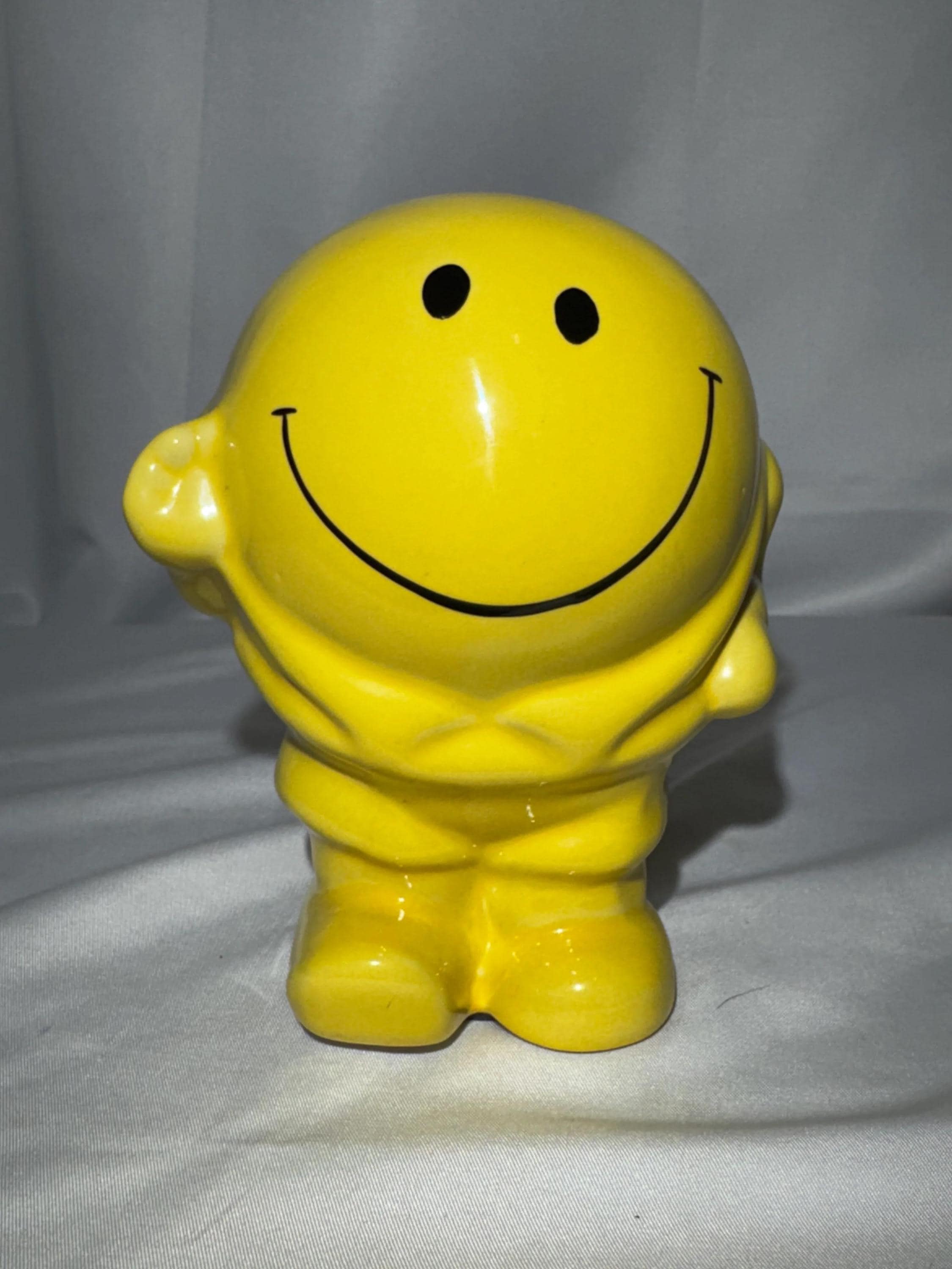 Vintage Smiley Face Bank - Etsy
